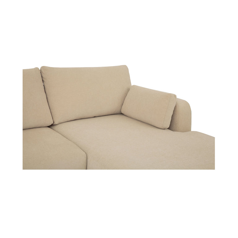 BURROW SLEEPER SECTIONAL WITH STORAGE CHAISE BLACK LEFT