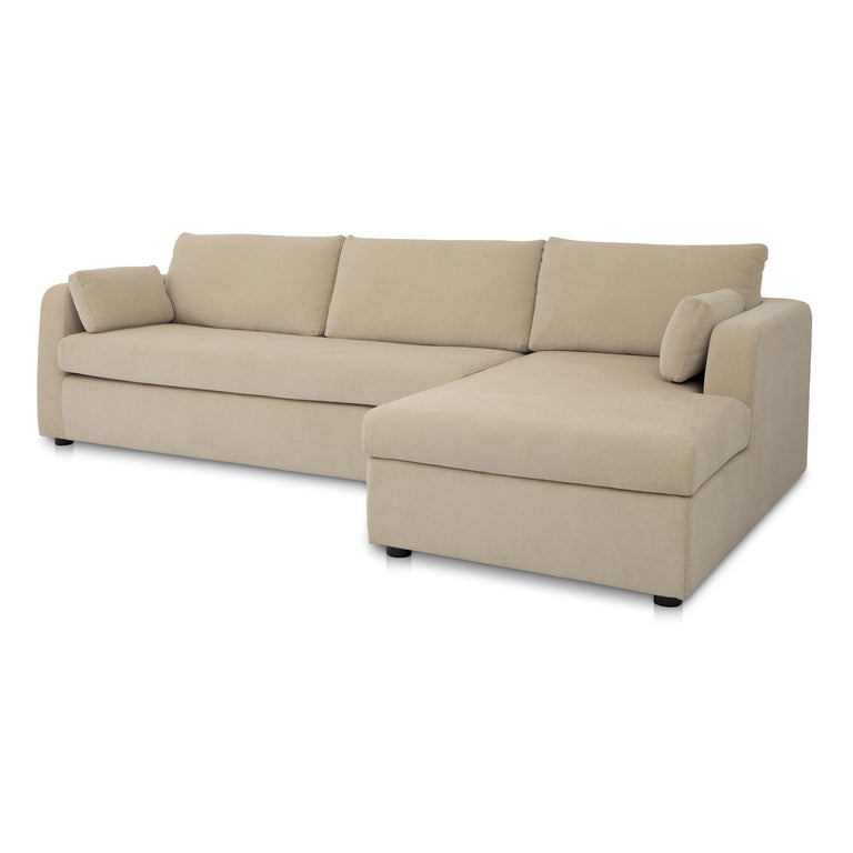 BURROW SLEEPER SECTIONAL WITH STORAGE CHAISE BLACK LEFT