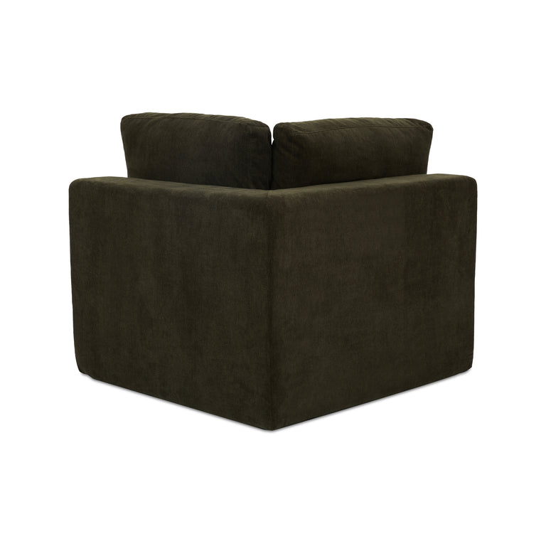 CATES CORNER CHAIR DARK GREEN