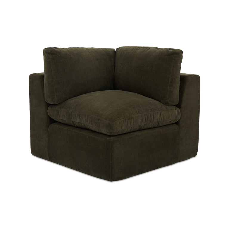 CATES CORNER CHAIR DARK GREEN