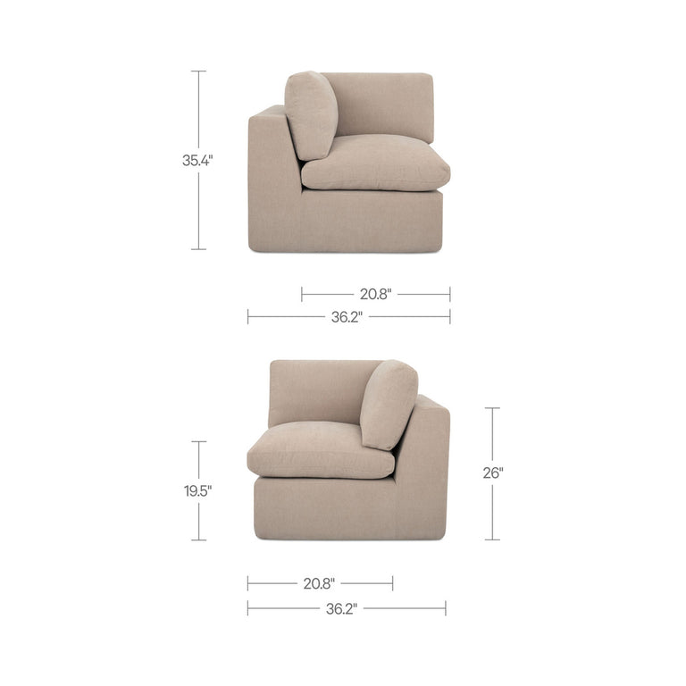 CATES CORNER CHAIR DARK GREEN