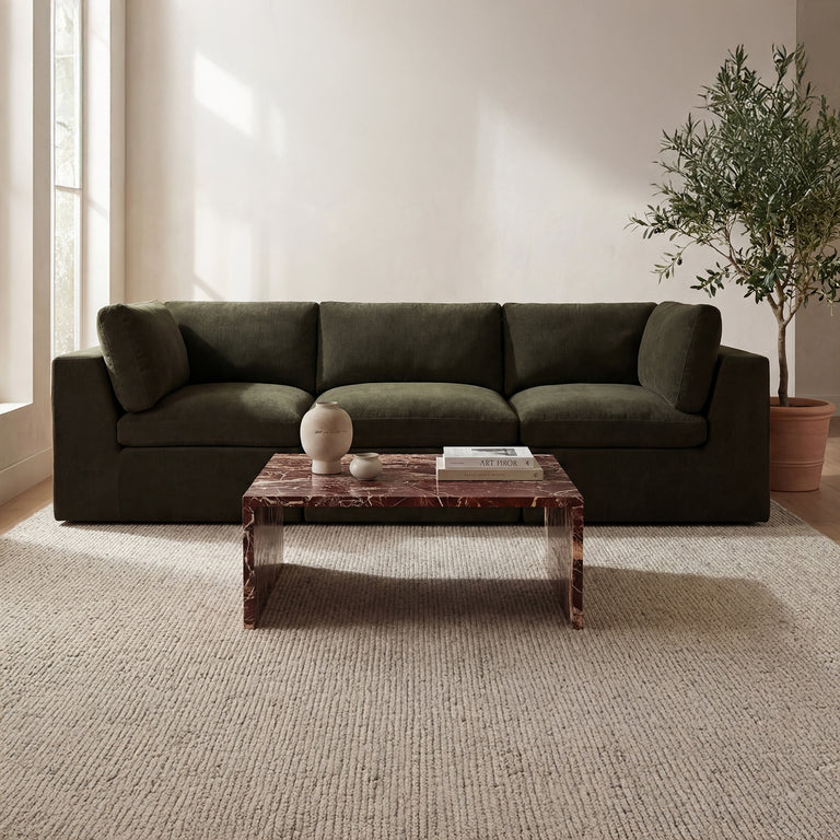 CATES MODULAR SOFA DARK GREEN