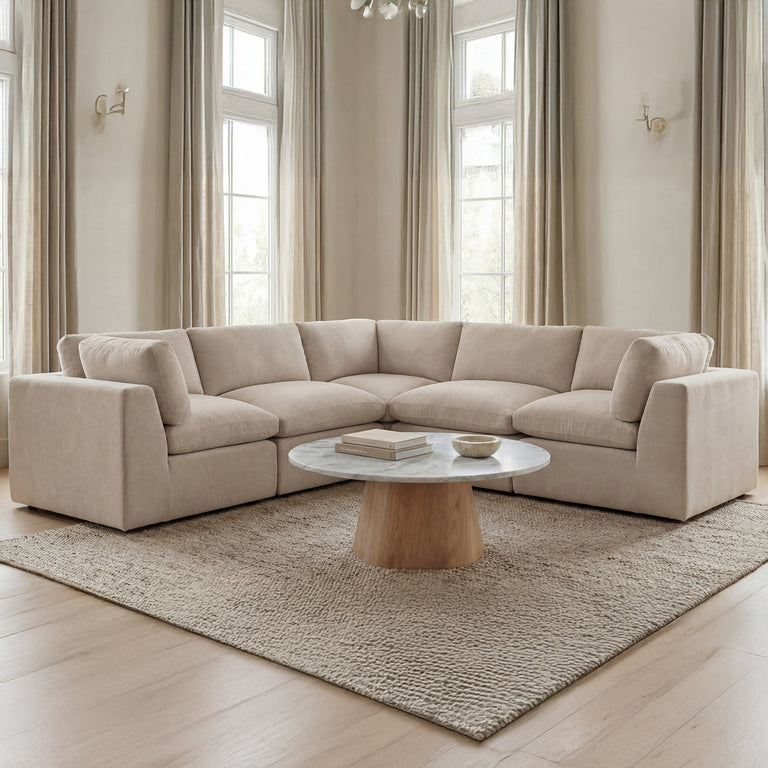 CATES CLASSIC L MODULAR SECTIONAL DARK GREEN