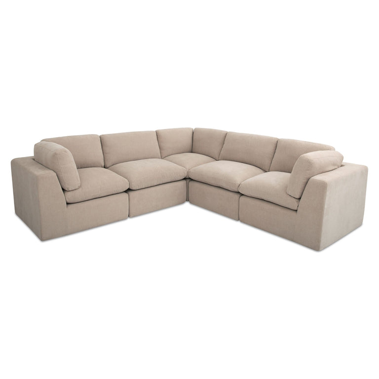 CATES CLASSIC L MODULAR SECTIONAL DARK GREEN