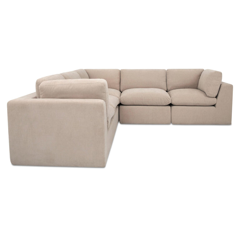 CATES CLASSIC L MODULAR SECTIONAL DARK GREEN