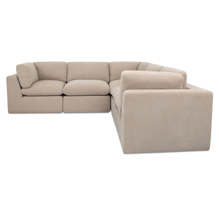 CATES CLASSIC L MODULAR SECTIONAL DARK GREEN