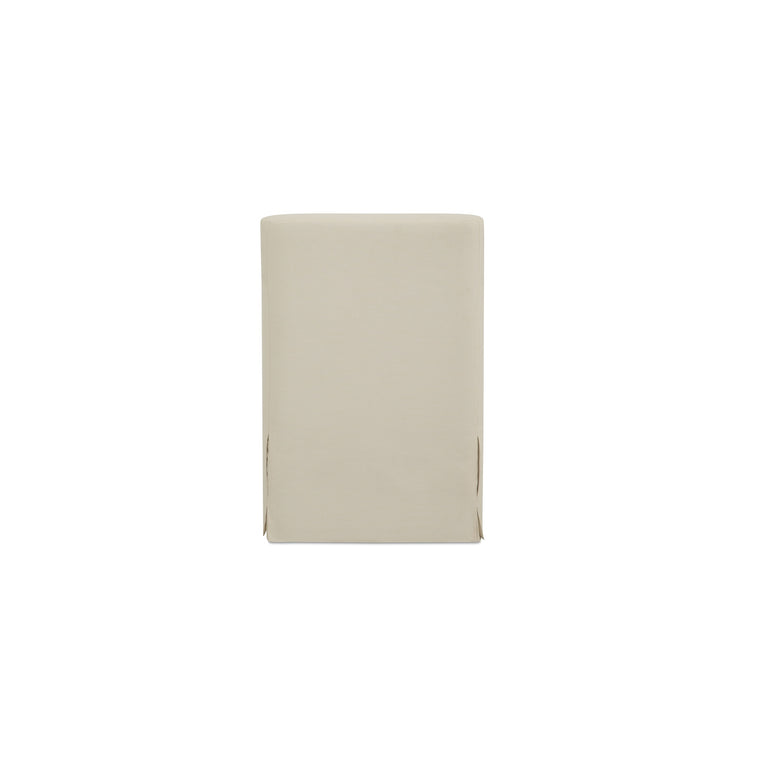 LYDIA OUTDOOR SLIPCOVER DINING CHAIR CREAM