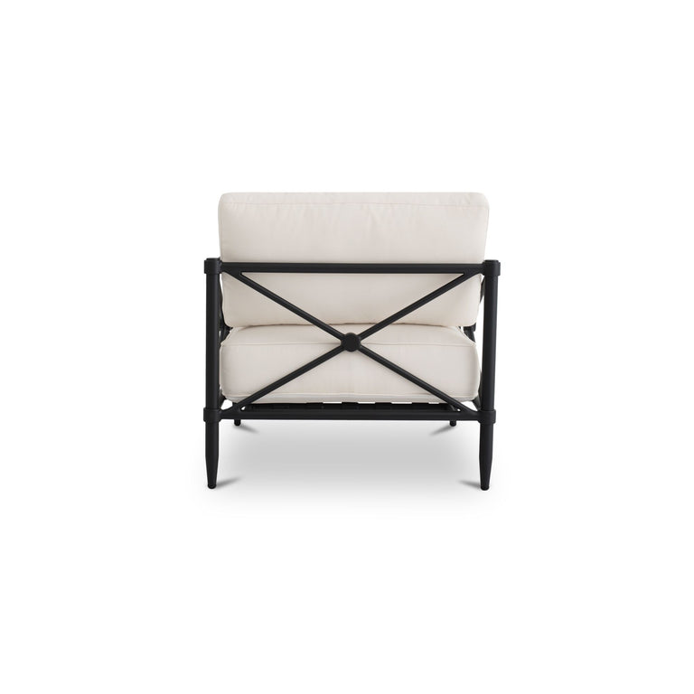 WILLOW OUTDOOR ACCENT CHAIR CREAM
