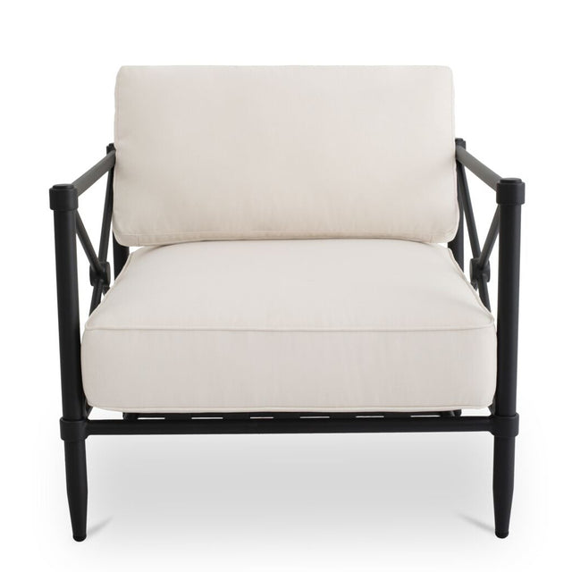 WILLOW OUTDOOR ACCENT CHAIR CREAM