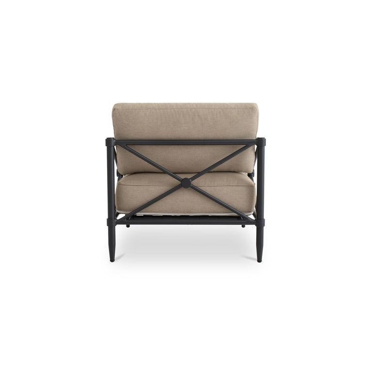 WILLOW OUTDOOR ACCENT CHAIR CREAM