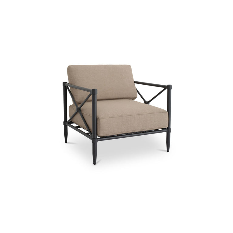 WILLOW OUTDOOR ACCENT CHAIR CREAM