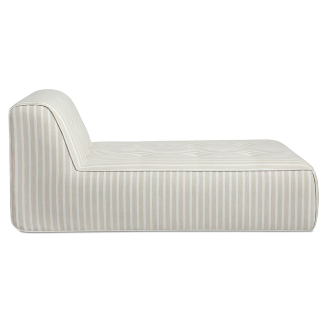 SUNSEEKER OUTDOOR CHAISE BROWN STRIPE