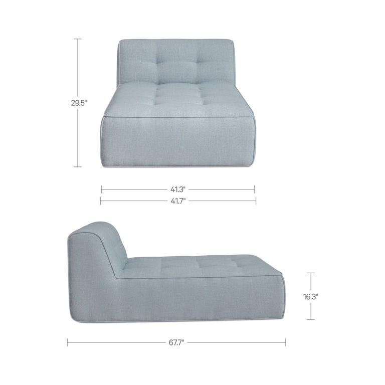 SUNSEEKER OUTDOOR CHAISE BROWN STRIPE