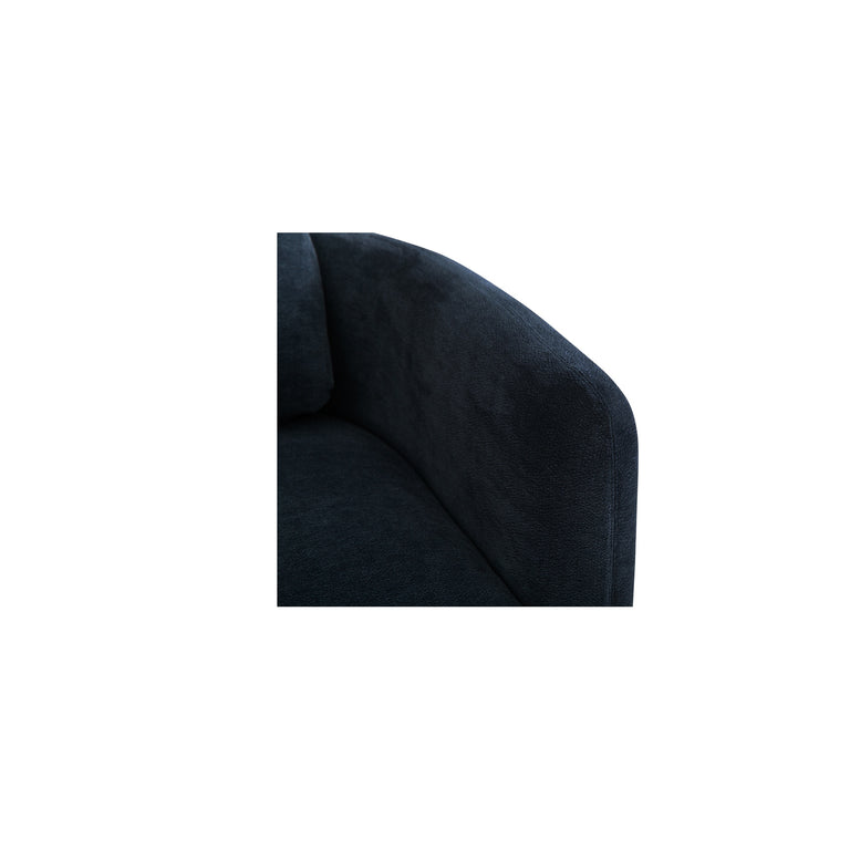 EMMY SECTIONAL DARK BLUE LEFT