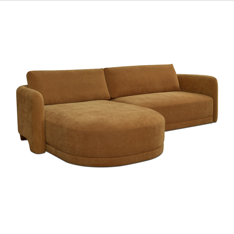 EMMY SECTIONAL DARK BLUE LEFT