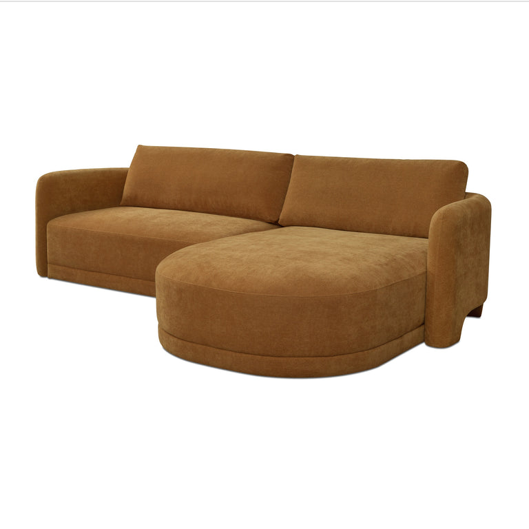 EMMY SECTIONAL DARK BLUE LEFT