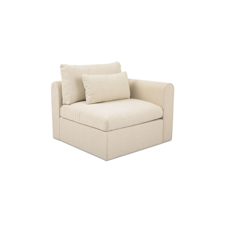 SWIFT RIGHT ARM FACING CHAIR DARK GREEN