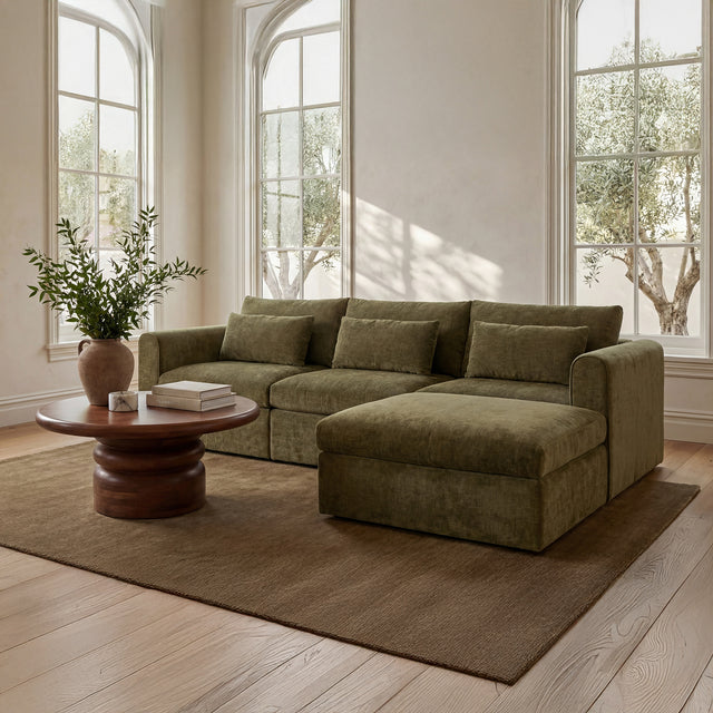 SWIFT SLIPPER CHAIR DARK GREEN