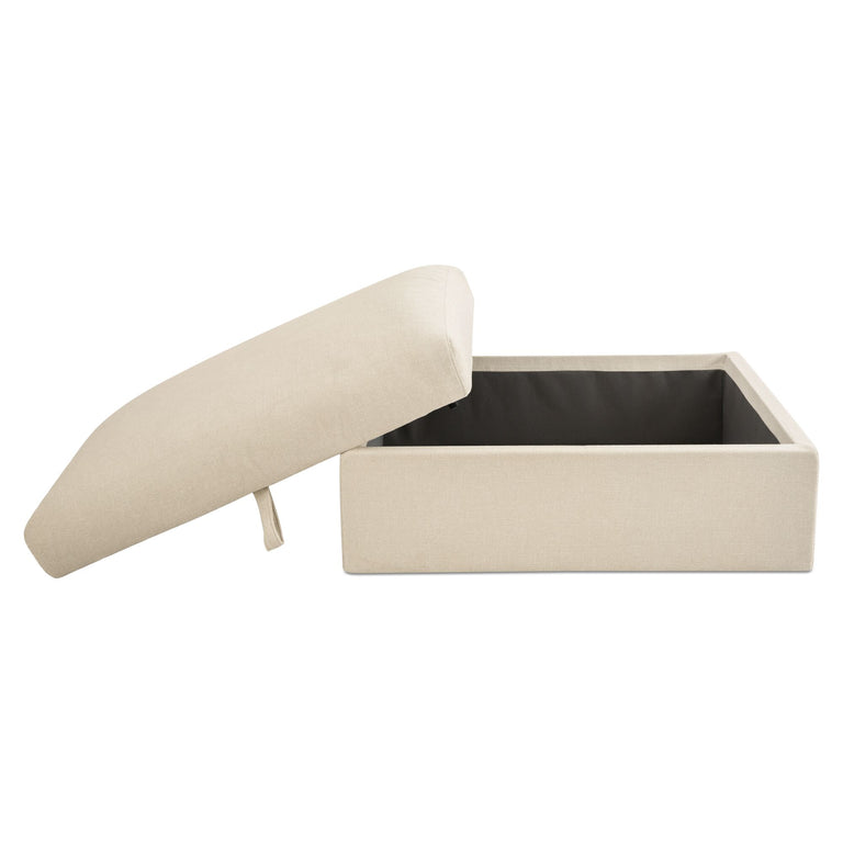 SWIFT STORAGE OTTOMAN DARK GREEN