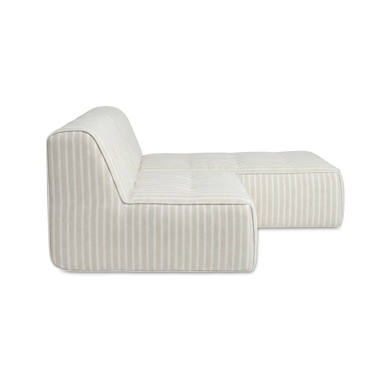 SUNSEEKER 2 PIECE OUTDOOR NOOK BROWN STRIPE