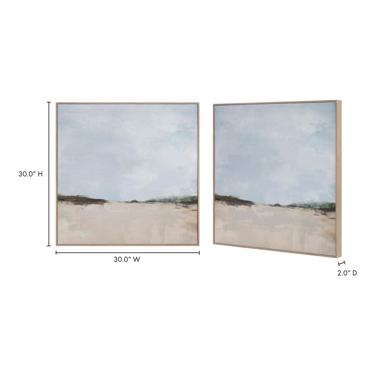 GRASSLANDS FRAMED PAINTING