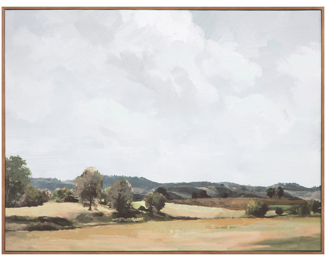 VAST COUNTRY FRAMED PAINTING