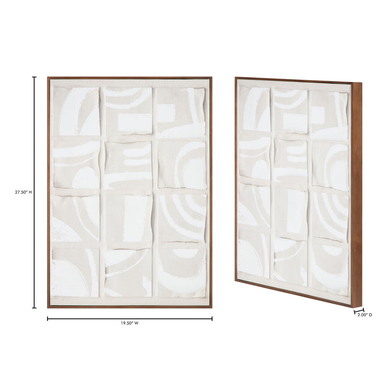 UNFOLD 1 FRAMED PRINT