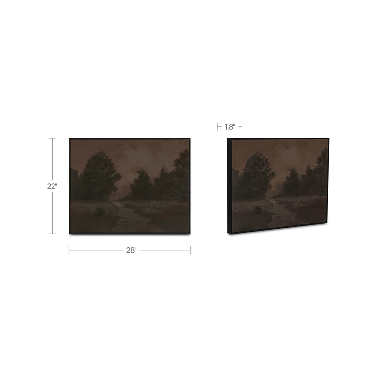 ALDER FRAMED PAINTING