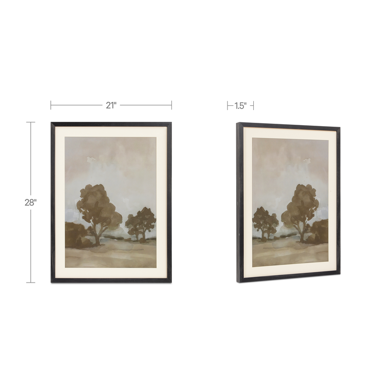 ASH FRAMED PRINT