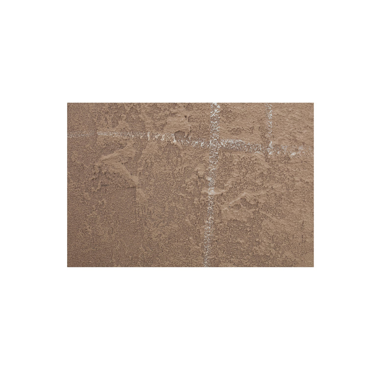 NOTION FRAMED PAINTING BROWN