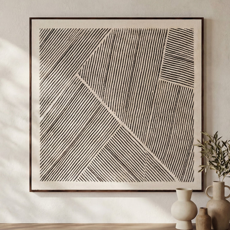 FLEET FRAMED PAINTING