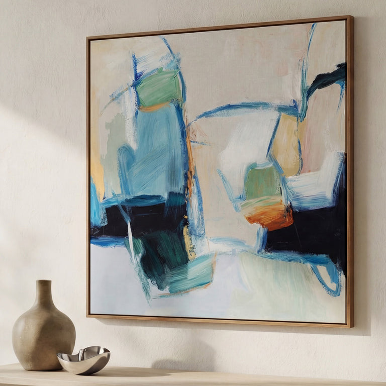 VITALITY FRAMED PAINTING