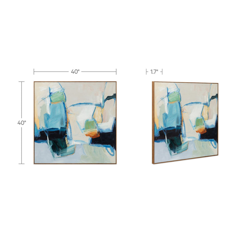 VITALITY FRAMED PAINTING