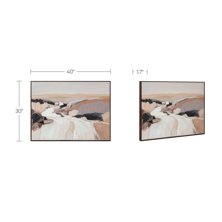 PRADO FRAMED PAINTING