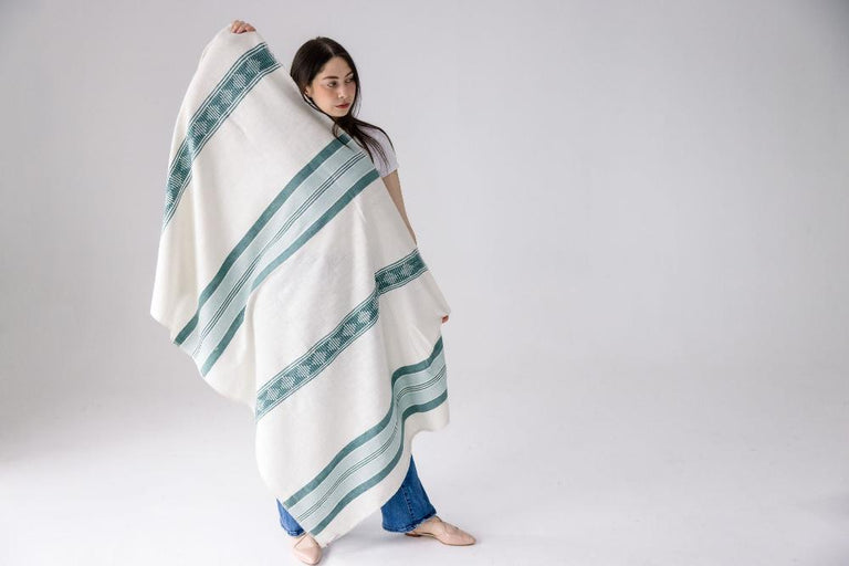 WEYRA HANDWOVEN ETHIOPIAN COTTON BEACH TOWEL | BATH