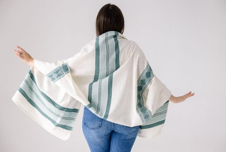 WEYRA HANDWOVEN ETHIOPIAN COTTON BEACH TOWEL | BATH
