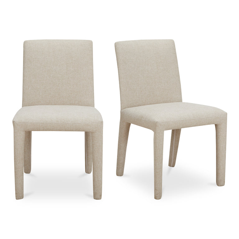 MONTE DINING CHAIR BEIGE - SET OF TWO