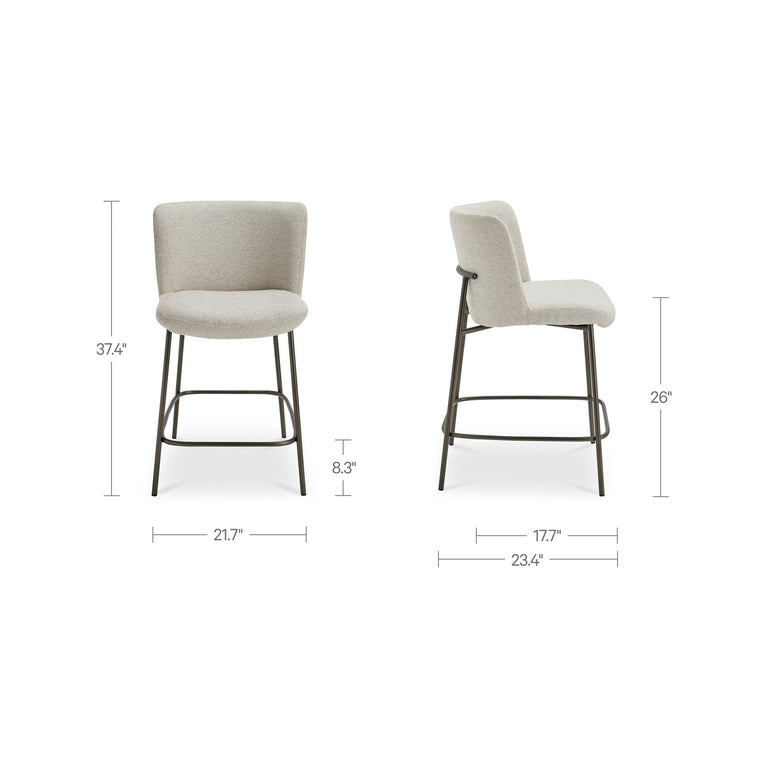 EARLY COUNTER STOOL BEIGE