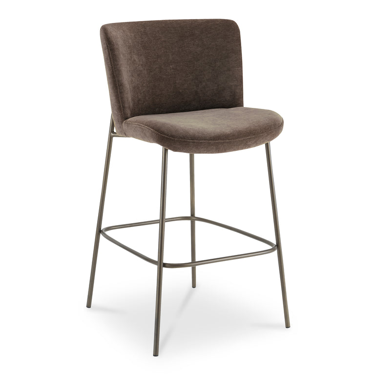EARLY BAR STOOL DARK BROWN