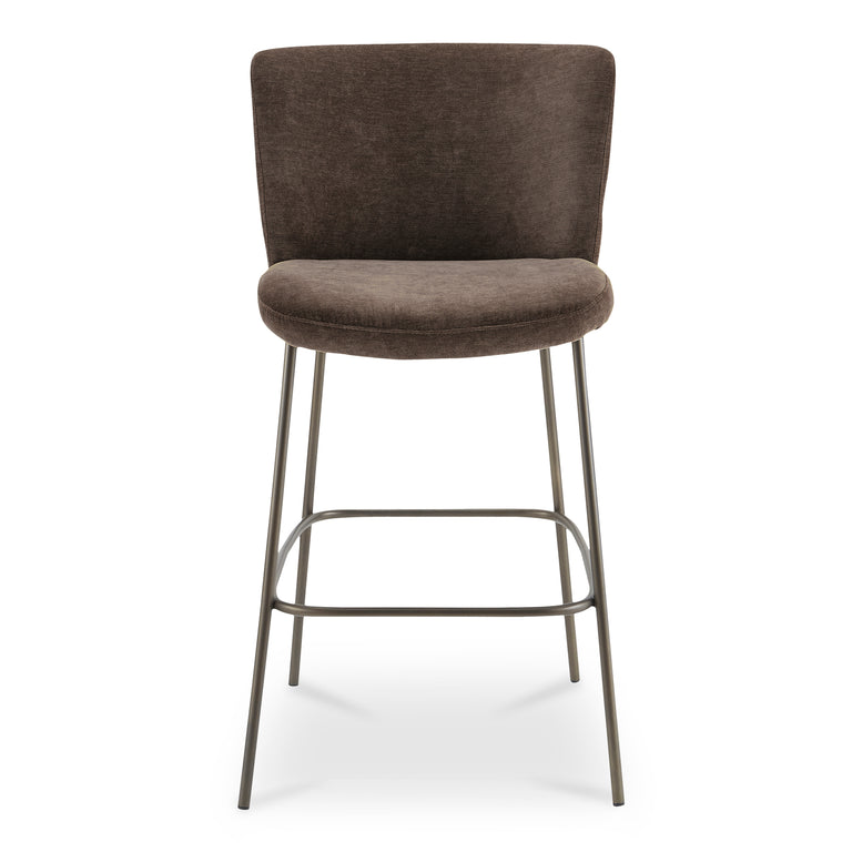 EARLY BAR STOOL DARK BROWN