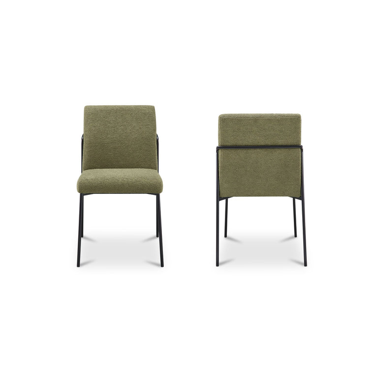 DANNY DINING CHAIR DARK BROWN - SET OF TWO