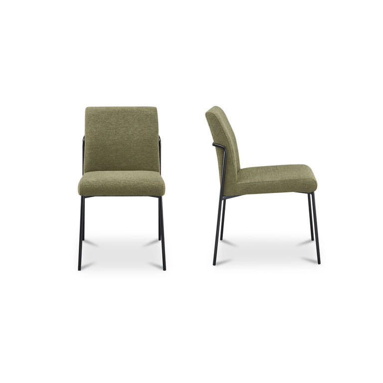 DANNY DINING CHAIR DARK BROWN - SET OF TWO