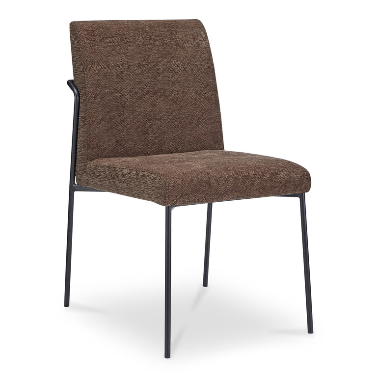 DANNY DINING CHAIR DARK BROWN - SET OF TWO