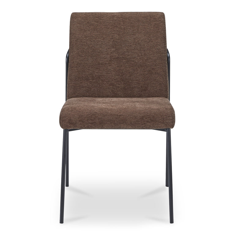 DANNY DINING CHAIR DARK BROWN - SET OF TWO