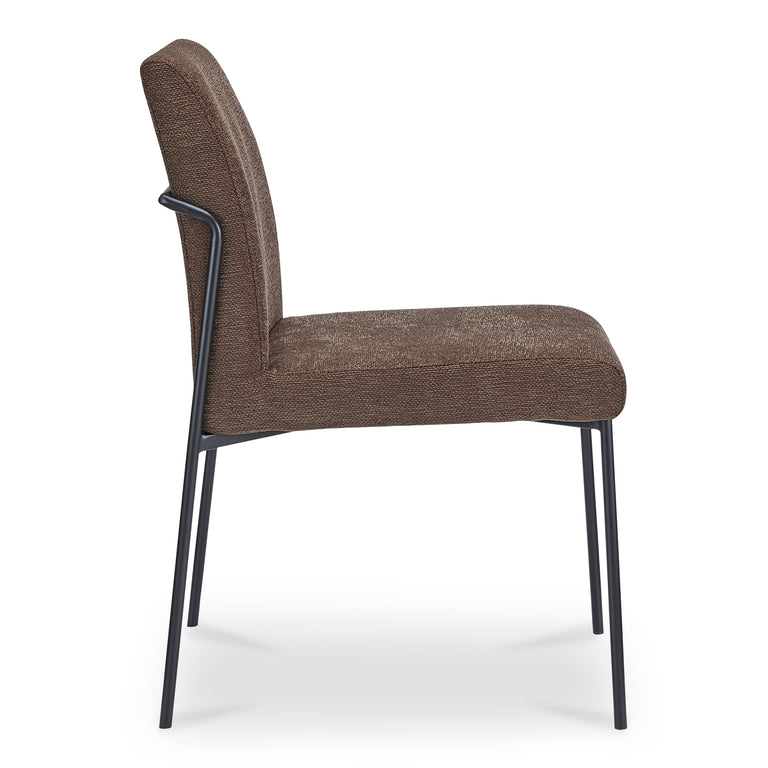DANNY DINING CHAIR DARK BROWN - SET OF TWO