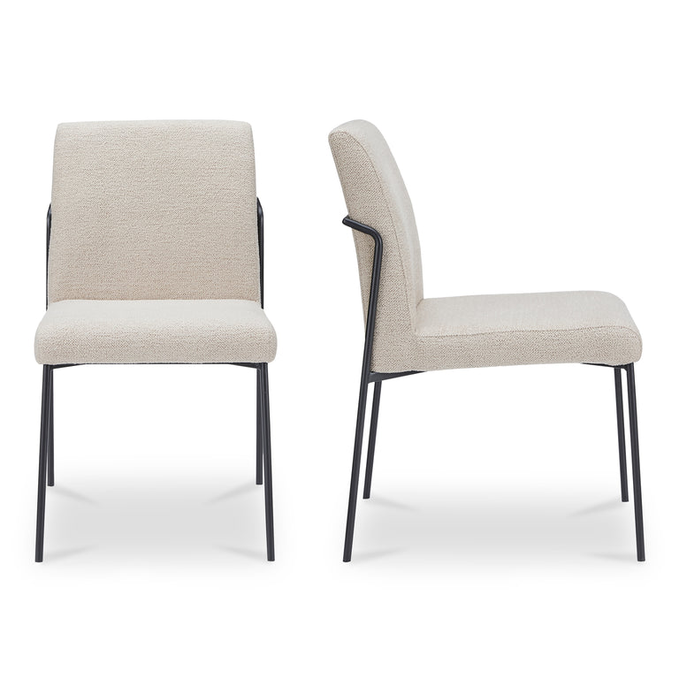 DANNY DINING CHAIR DARK BROWN - SET OF TWO