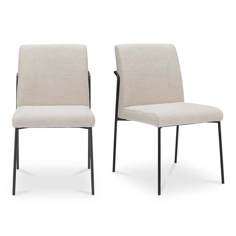 DANNY DINING CHAIR DARK BROWN - SET OF TWO