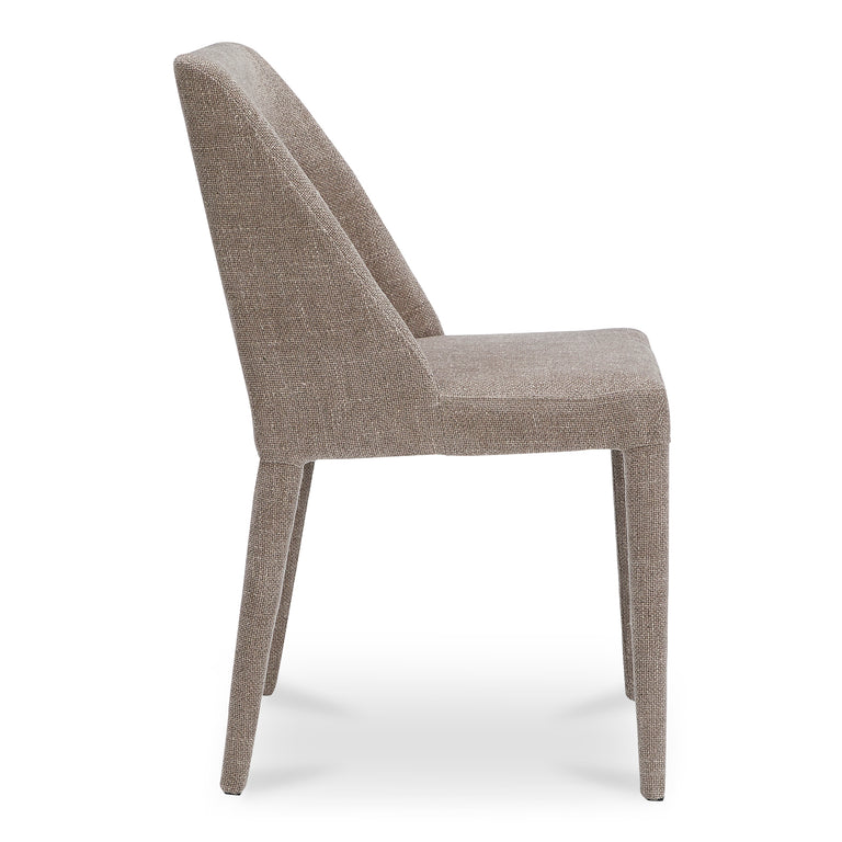 JOYCE DINING CHAIR LIGHT BROWN-SET OF TWO