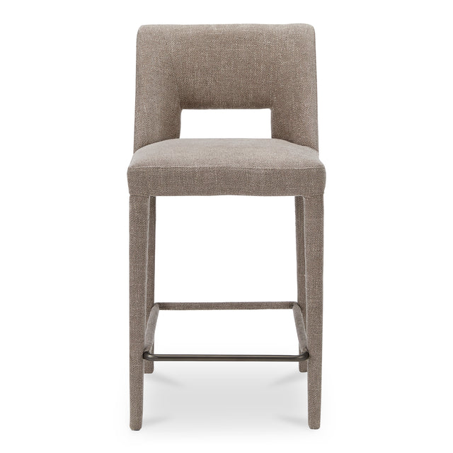 JOYCE COUNTER STOOL LIGHT BROWN