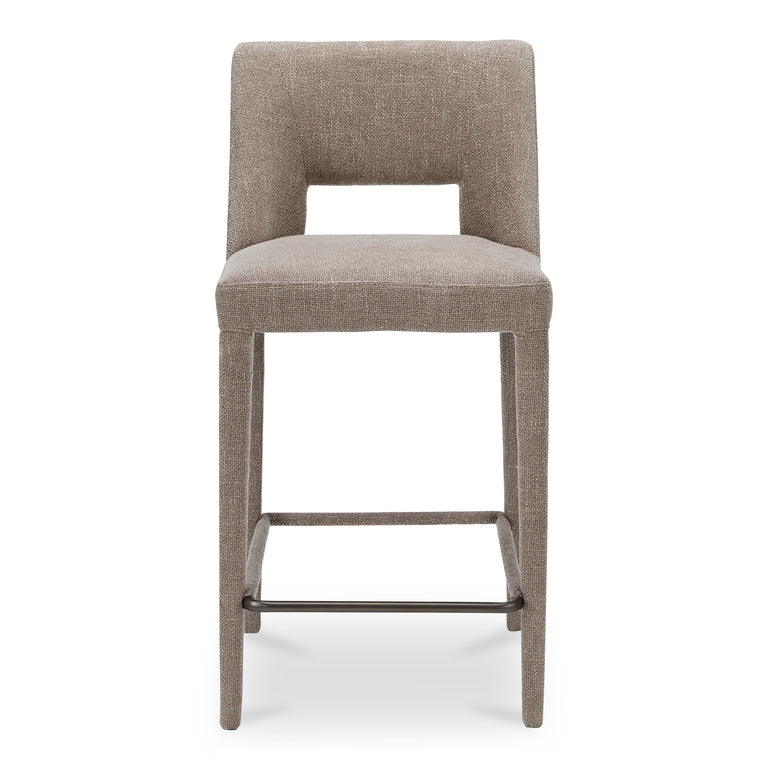 JOYCE COUNTER STOOL LIGHT BROWN
